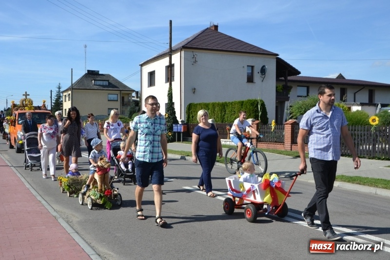 Zdjęcie w galerii na portalu naszraciborz.pl: Słoneczny patrol i delegacja z NFZ na dożynkach w Bieńkowicach  wiadomości z regionu
