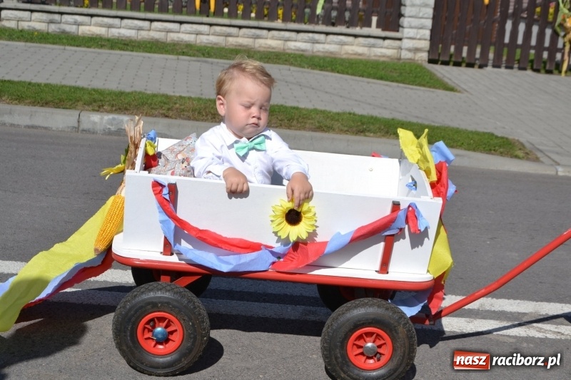 Zdjęcie w galerii na portalu naszraciborz.pl: Słoneczny patrol i delegacja z NFZ na dożynkach w Bieńkowicach  wiadomości z regionu