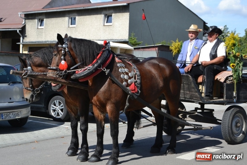 Zdjęcie w galerii na portalu naszraciborz.pl: Słoneczny patrol i delegacja z NFZ na dożynkach w Bieńkowicach  wiadomości z regionu