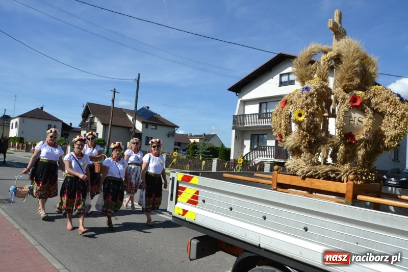 Zdjęcie w galerii na portalu naszraciborz.pl: Słoneczny patrol i delegacja z NFZ na dożynkach w Bieńkowicach  wiadomości z regionu