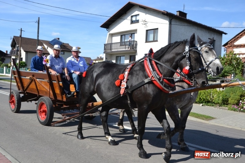 Zdjęcie w galerii na portalu naszraciborz.pl: Słoneczny patrol i delegacja z NFZ na dożynkach w Bieńkowicach  wiadomości z regionu