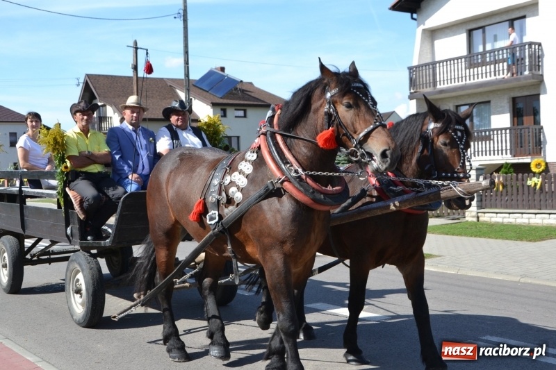 Zdjęcie w galerii na portalu naszraciborz.pl: Słoneczny patrol i delegacja z NFZ na dożynkach w Bieńkowicach  wiadomości z regionu