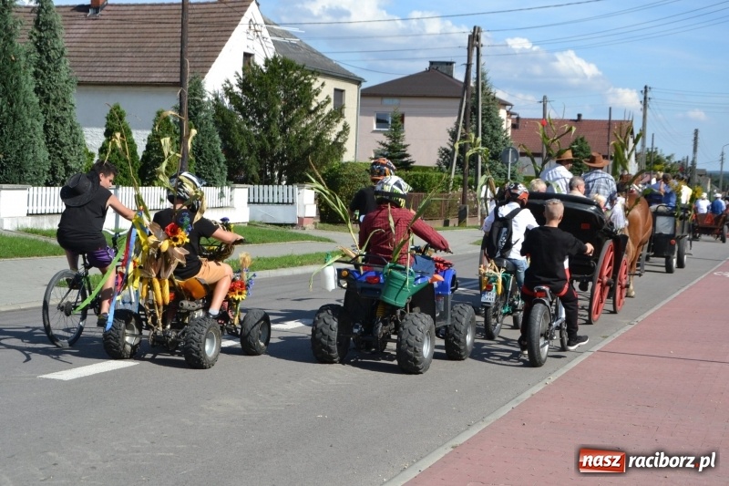 Zdjęcie w galerii na portalu naszraciborz.pl: Słoneczny patrol i delegacja z NFZ na dożynkach w Bieńkowicach  wiadomości z regionu