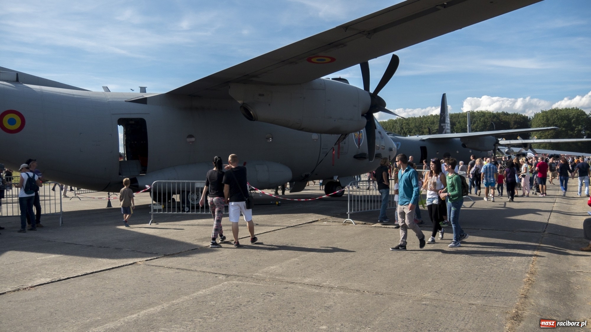Zdjęcie w galerii na portalu naszraciborz.pl: Latająca Ostrawa! Zakończenie Dni NATO & Dni Sił Powietrznych AczR wiadomości z regionu