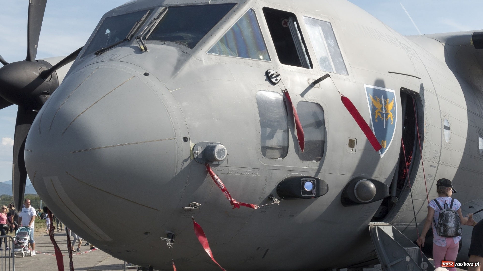Zdjęcie w galerii na portalu naszraciborz.pl: Latająca Ostrawa! Zakończenie Dni NATO & Dni Sił Powietrznych AczR wiadomości z regionu
