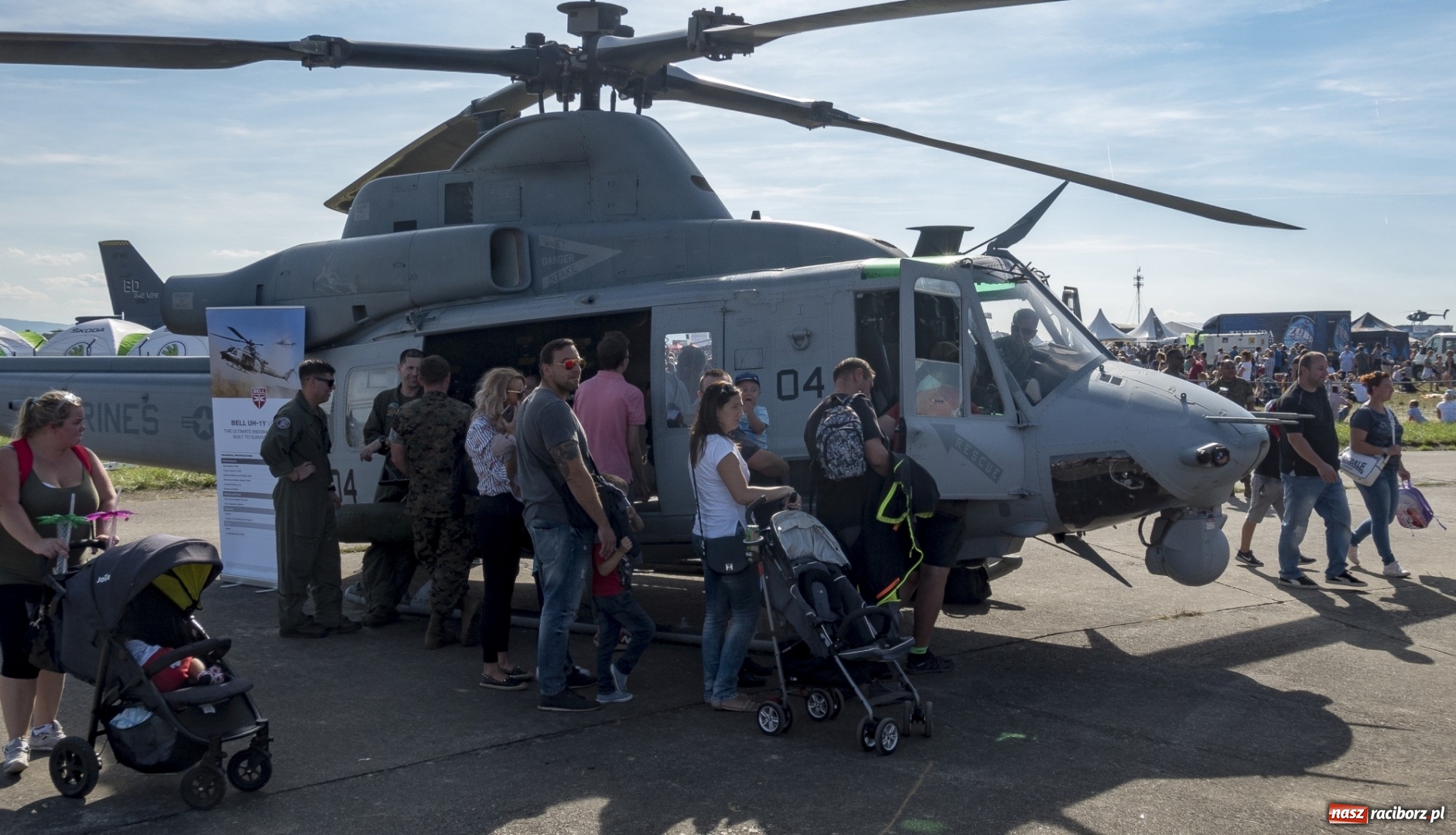 Zdjęcie w galerii na portalu naszraciborz.pl: Latająca Ostrawa! Zakończenie Dni NATO & Dni Sił Powietrznych AczR wiadomości z regionu
