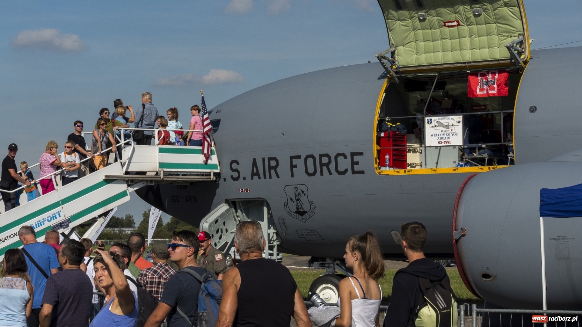 Zdjęcie w galerii na portalu naszraciborz.pl: Latająca Ostrawa! Zakończenie Dni NATO & Dni Sił Powietrznych AczR wiadomości z regionu