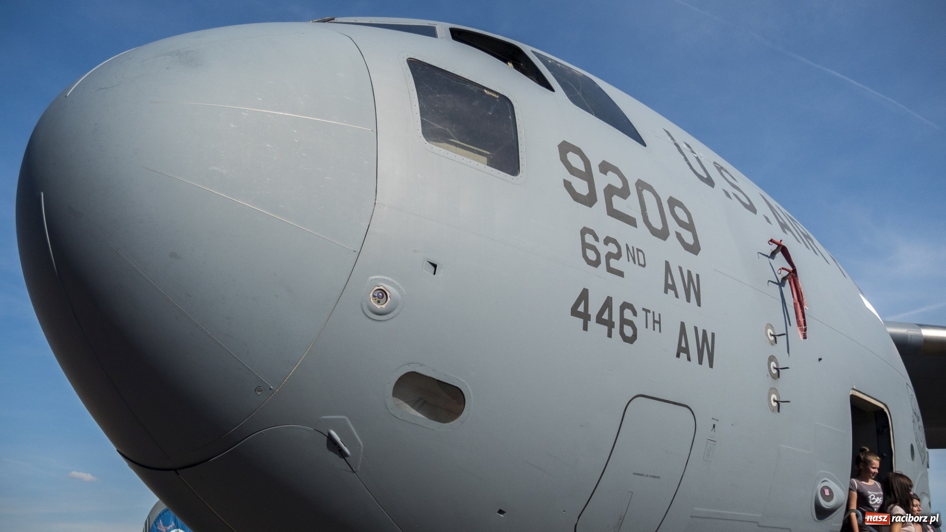 Zdjęcie w galerii na portalu naszraciborz.pl: Latająca Ostrawa! Zakończenie Dni NATO & Dni Sił Powietrznych AczR wiadomości z regionu