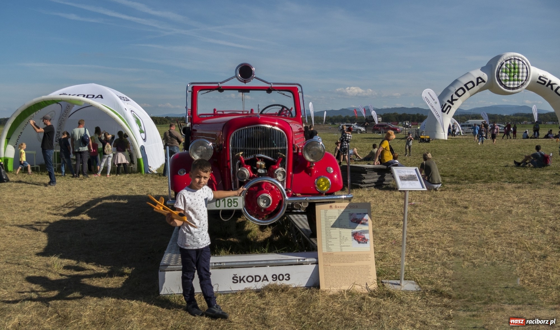 Zdjęcie w galerii na portalu naszraciborz.pl: Latająca Ostrawa! Zakończenie Dni NATO & Dni Sił Powietrznych AczR wiadomości z regionu