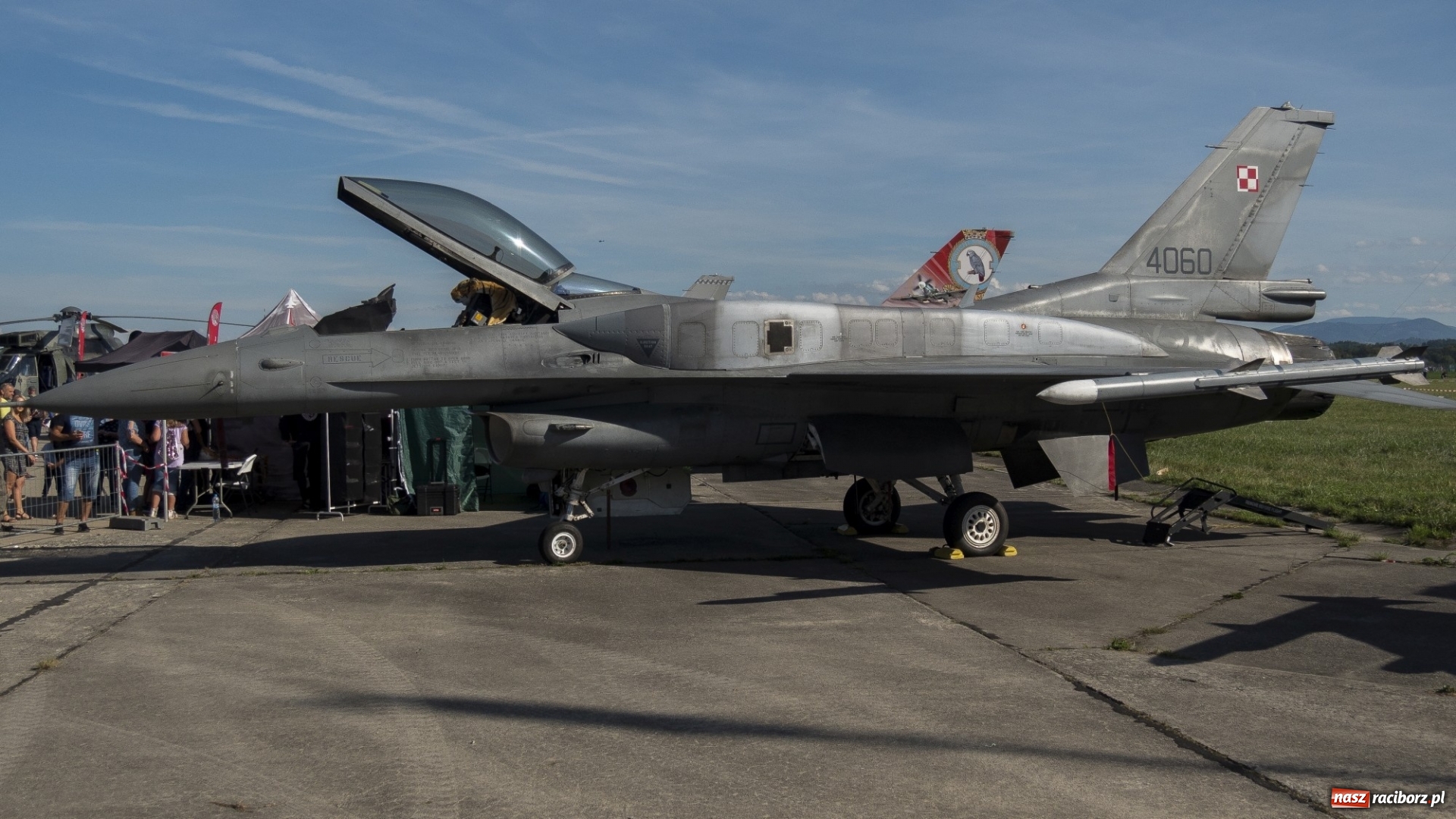 Zdjęcie w galerii na portalu naszraciborz.pl: Latająca Ostrawa! Zakończenie Dni NATO & Dni Sił Powietrznych AczR wiadomości z regionu