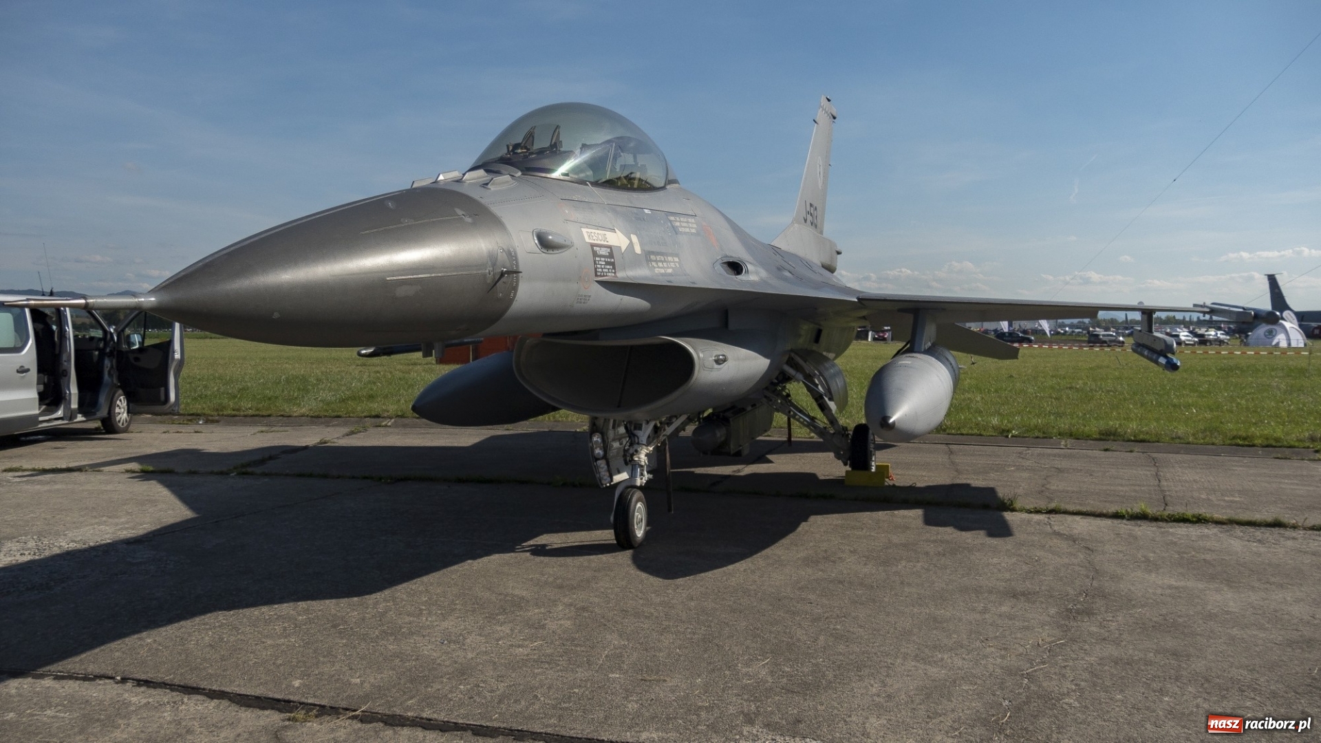 Zdjęcie w galerii na portalu naszraciborz.pl: Latająca Ostrawa! Zakończenie Dni NATO & Dni Sił Powietrznych AczR wiadomości z regionu