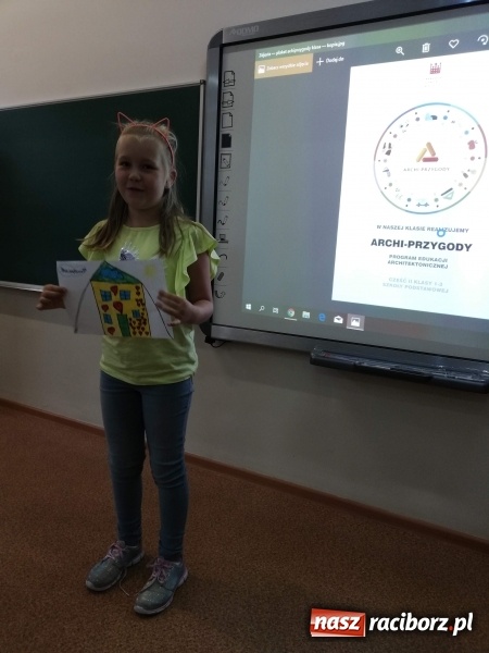 Zdjęcie w galerii na portalu naszraciborz.pl: Archi-Przygody, czyli zajęcia z architektury w SP 4 wiadomości z regionu