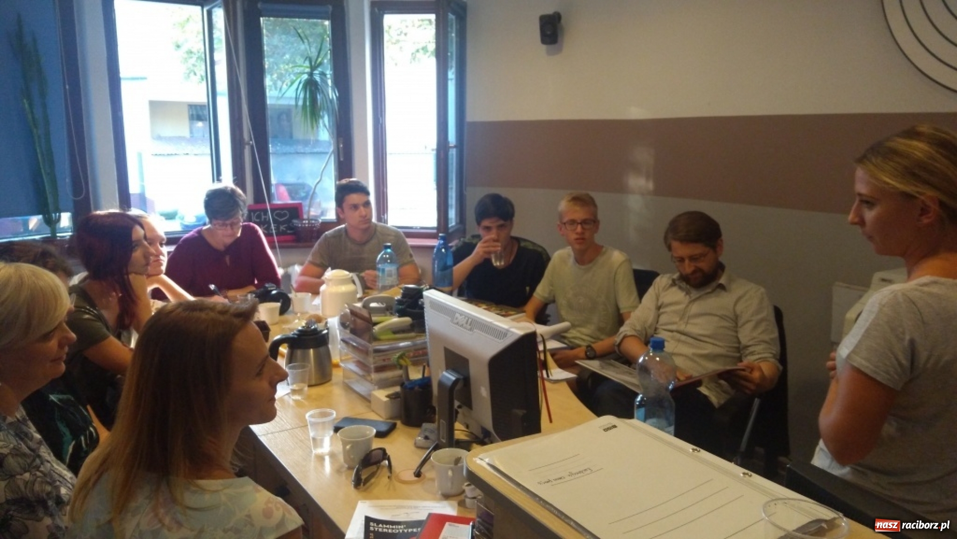 Zdjęcie w galerii na portalu naszraciborz.pl: Młodzi dziennikarze na tropie polsko-niemieckich relacji  wiadomości z regionu