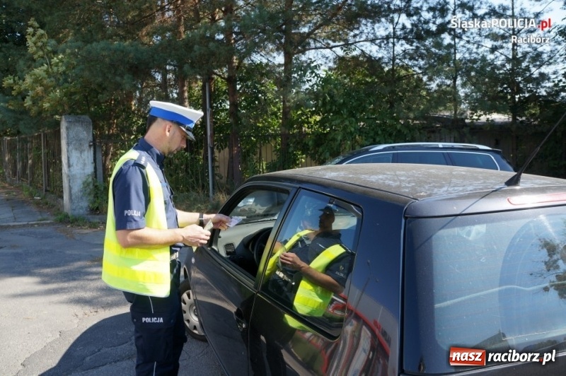 Zdjęcie w galerii na portalu naszraciborz.pl: Akcja EDWARD na raciborskich drogach wiadomości z regionu