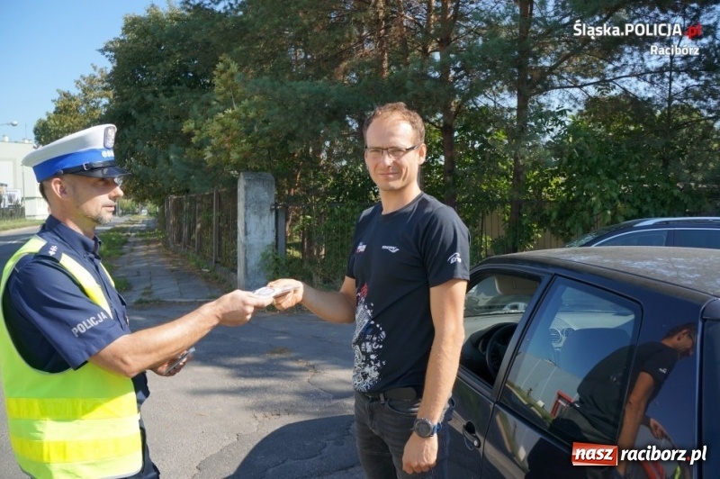 Zdjęcie w galerii na portalu naszraciborz.pl: Akcja EDWARD na raciborskich drogach wiadomości z regionu