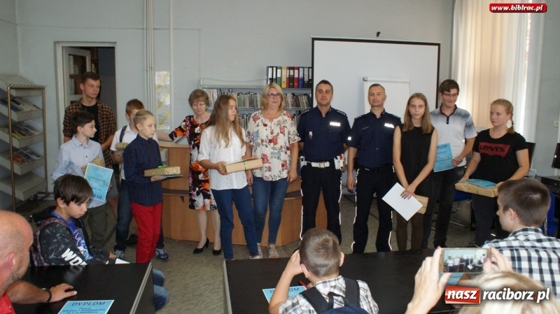 Zdjęcie w galerii na portalu naszraciborz.pl: Konkurs Wiedzy o Ruchu Drogowym w raciborskiej bibliotece  wiadomości z regionu