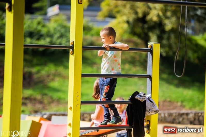 Zdjęcie w galerii na portalu naszraciborz.pl: Na plaży miejskiej trwa World Pull Up Day wiadomości z regionu