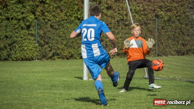Zdjęcie w galerii na portalu naszraciborz.pl: Młodziki: Derby Raciborza dla Unitów wiadomości z regionu