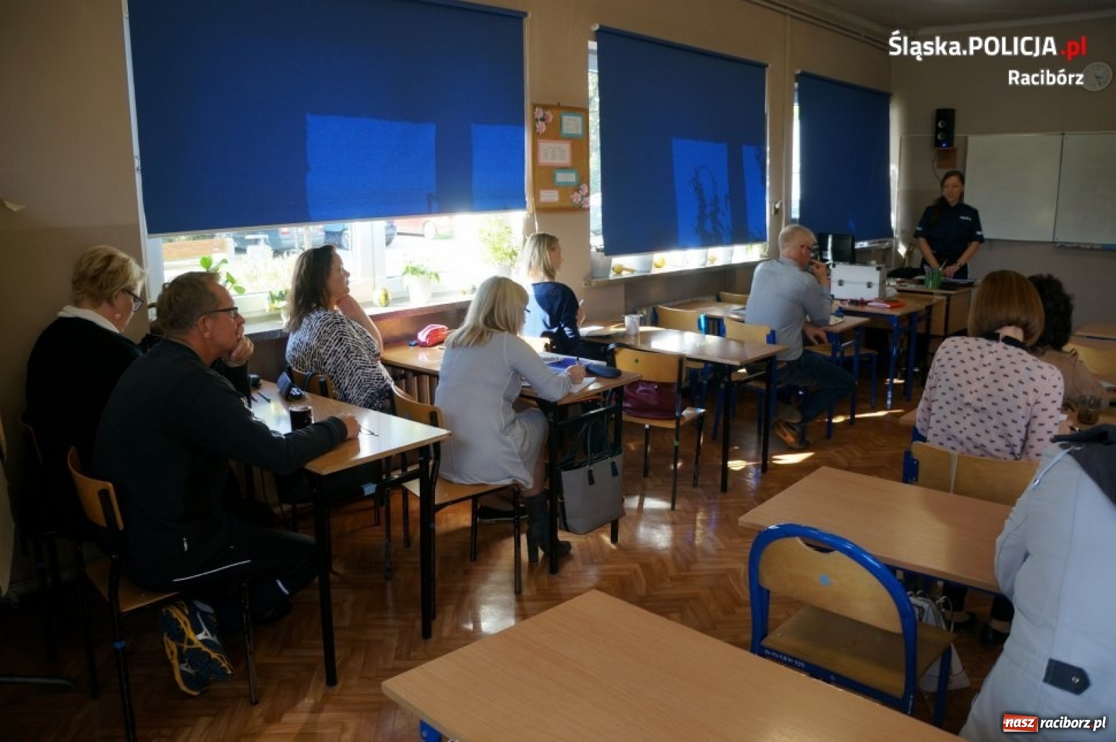 Zdjęcie w galerii na portalu naszraciborz.pl: Działania Drugstop. Szkolenie rady pedagogicznej szkoły w Bieńkowicach wiadomości z regionu