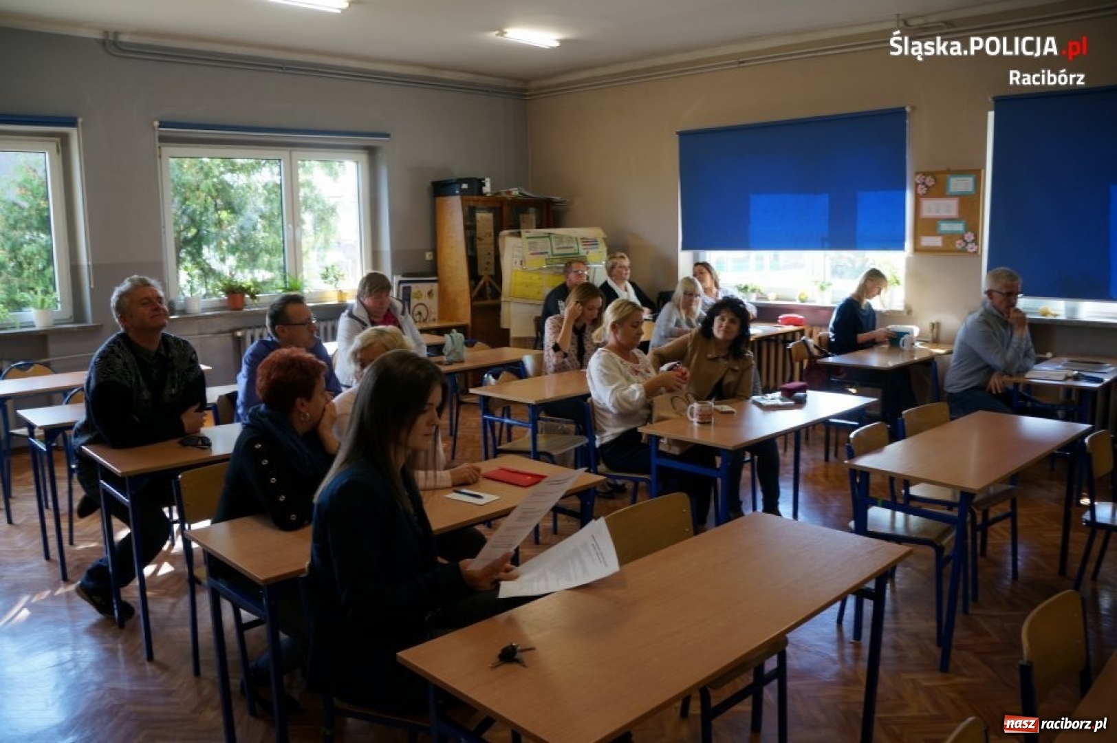 Zdjęcie w galerii na portalu naszraciborz.pl: Działania Drugstop. Szkolenie rady pedagogicznej szkoły w Bieńkowicach wiadomości z regionu