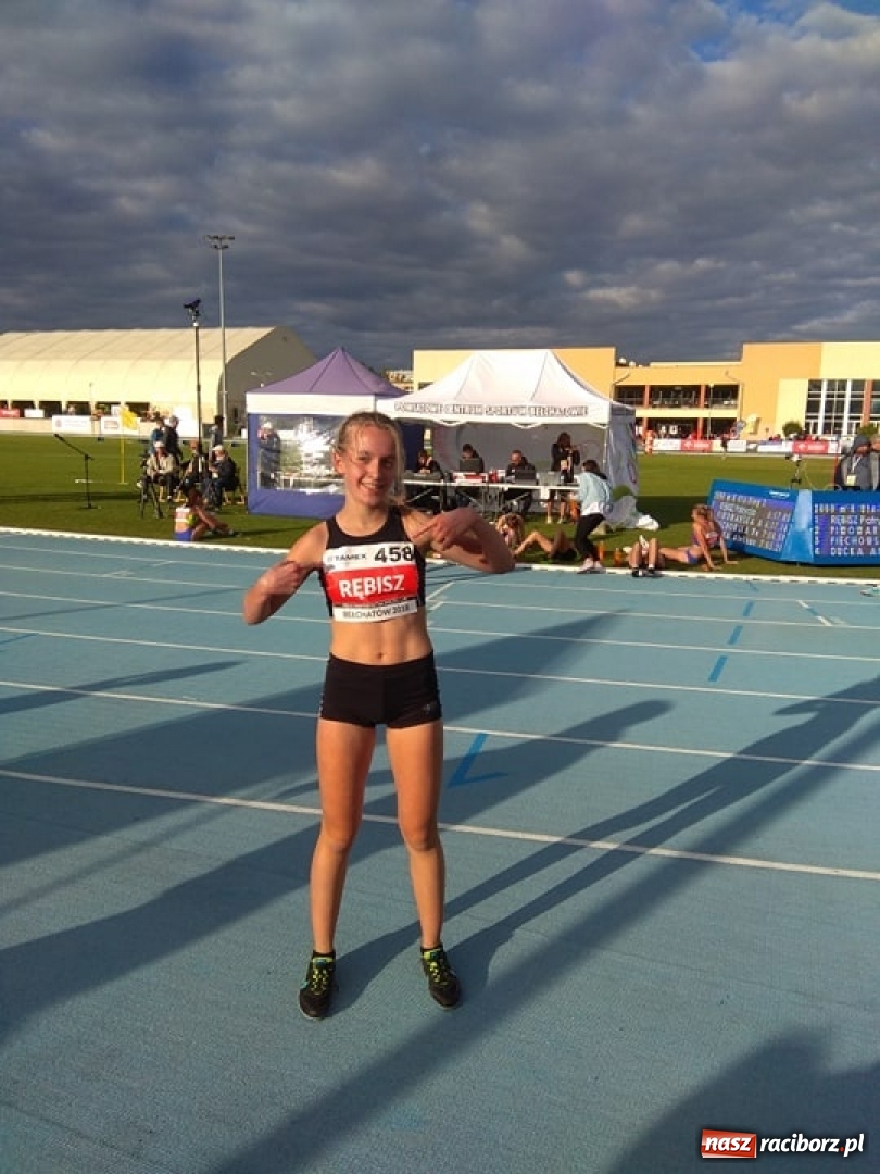 Zdjęcie w galerii na portalu naszraciborz.pl: Debiut Patrycji Rębisz z rekordem życiowym wiadomości z regionu