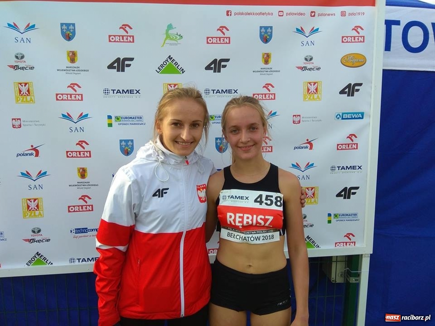 Zdjęcie w galerii na portalu naszraciborz.pl: Debiut Patrycji Rębisz z rekordem życiowym wiadomości z regionu