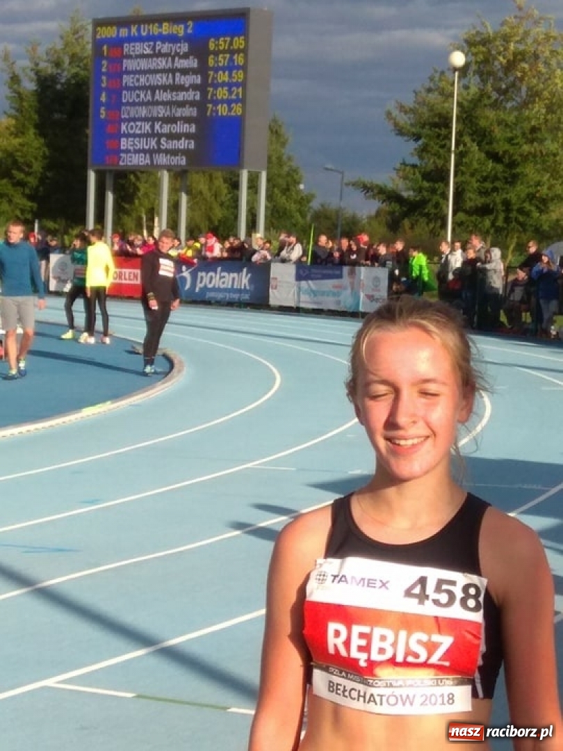 Zdjęcie w galerii na portalu naszraciborz.pl: Debiut Patrycji Rębisz z rekordem życiowym wiadomości z regionu