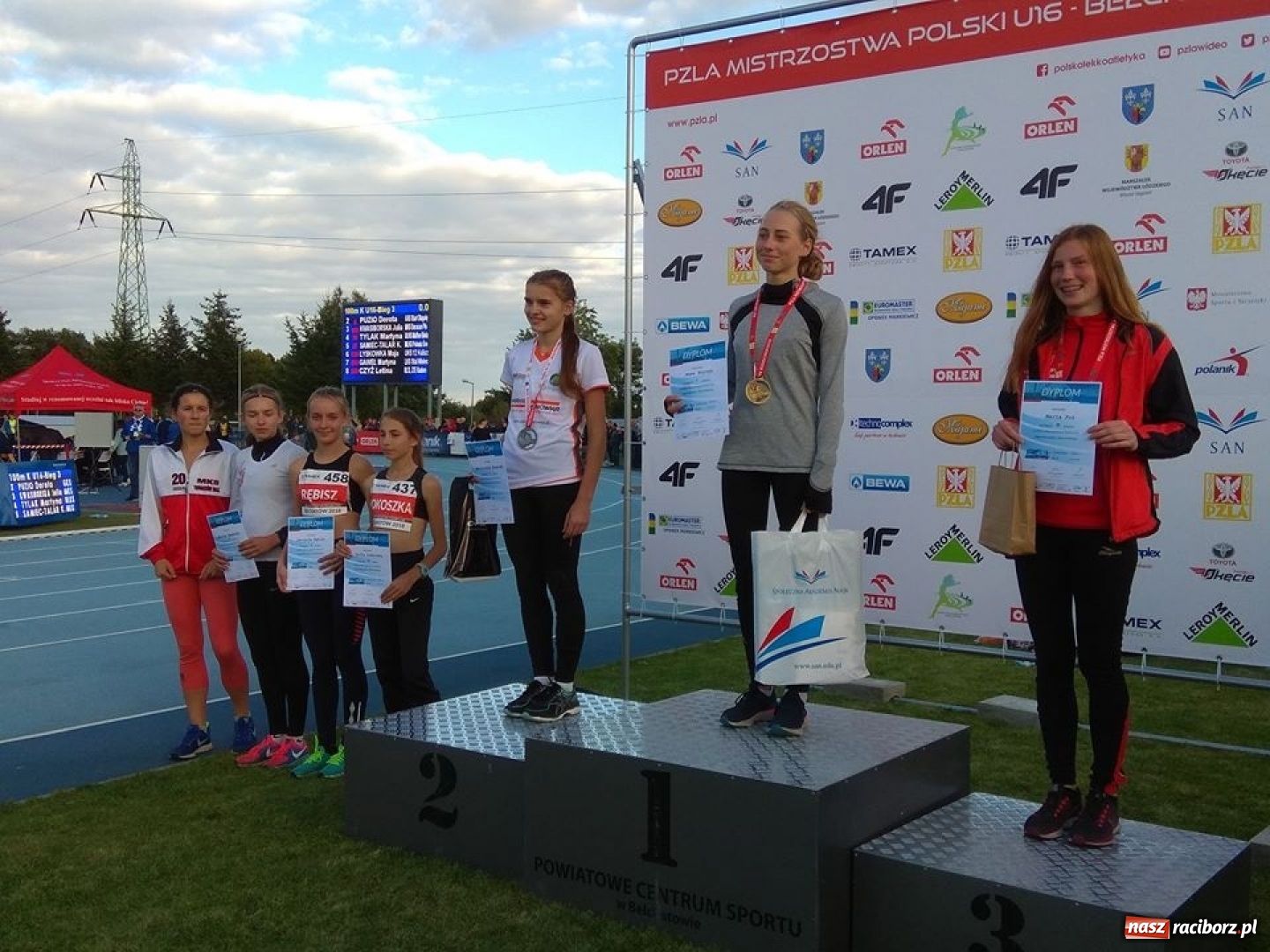 Zdjęcie w galerii na portalu naszraciborz.pl: Debiut Patrycji Rębisz z rekordem życiowym wiadomości z regionu