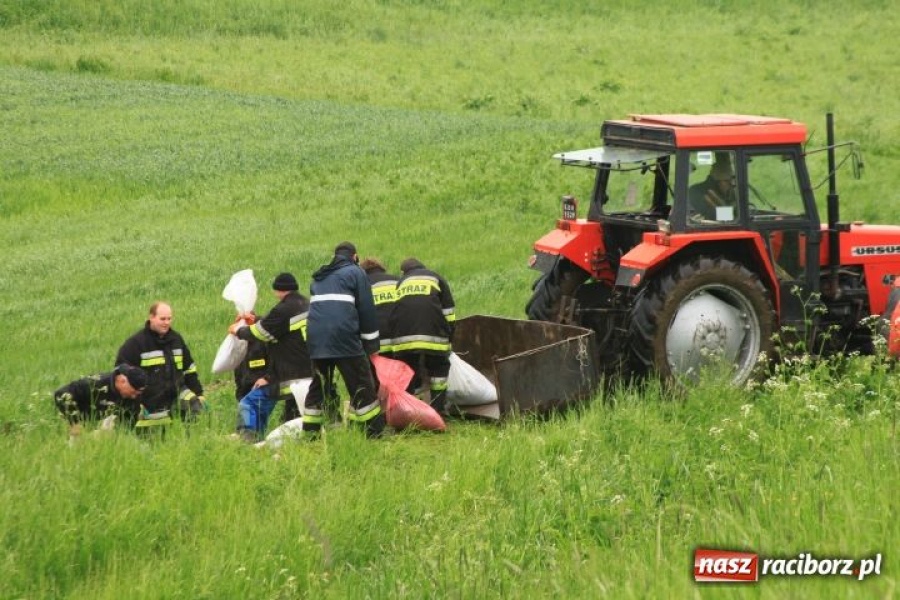 Zdjęcie w galerii na portalu naszraciborz.pl: W okolicach Zawady kolejny przeciek wiadomości z regionu