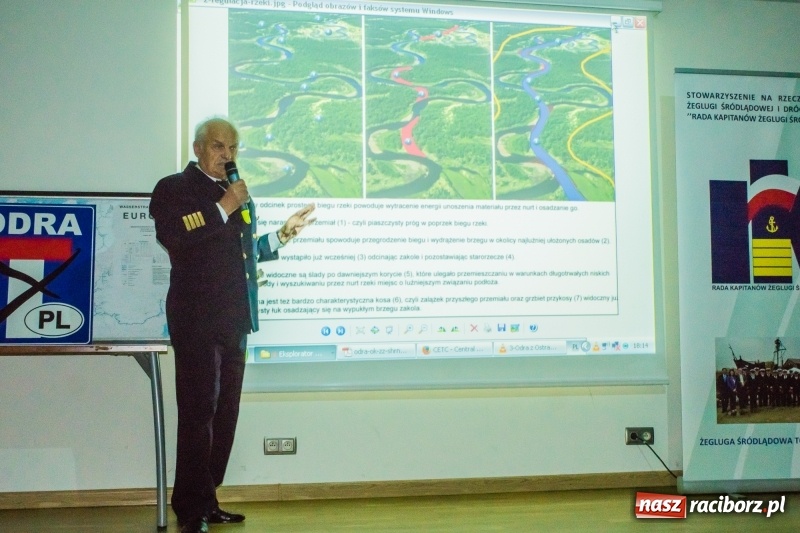 Zdjęcie w galerii na portalu naszraciborz.pl: Zamkowa dyskusja o żegludze na Odrze i porcie w Raciborzu  wiadomości z regionu