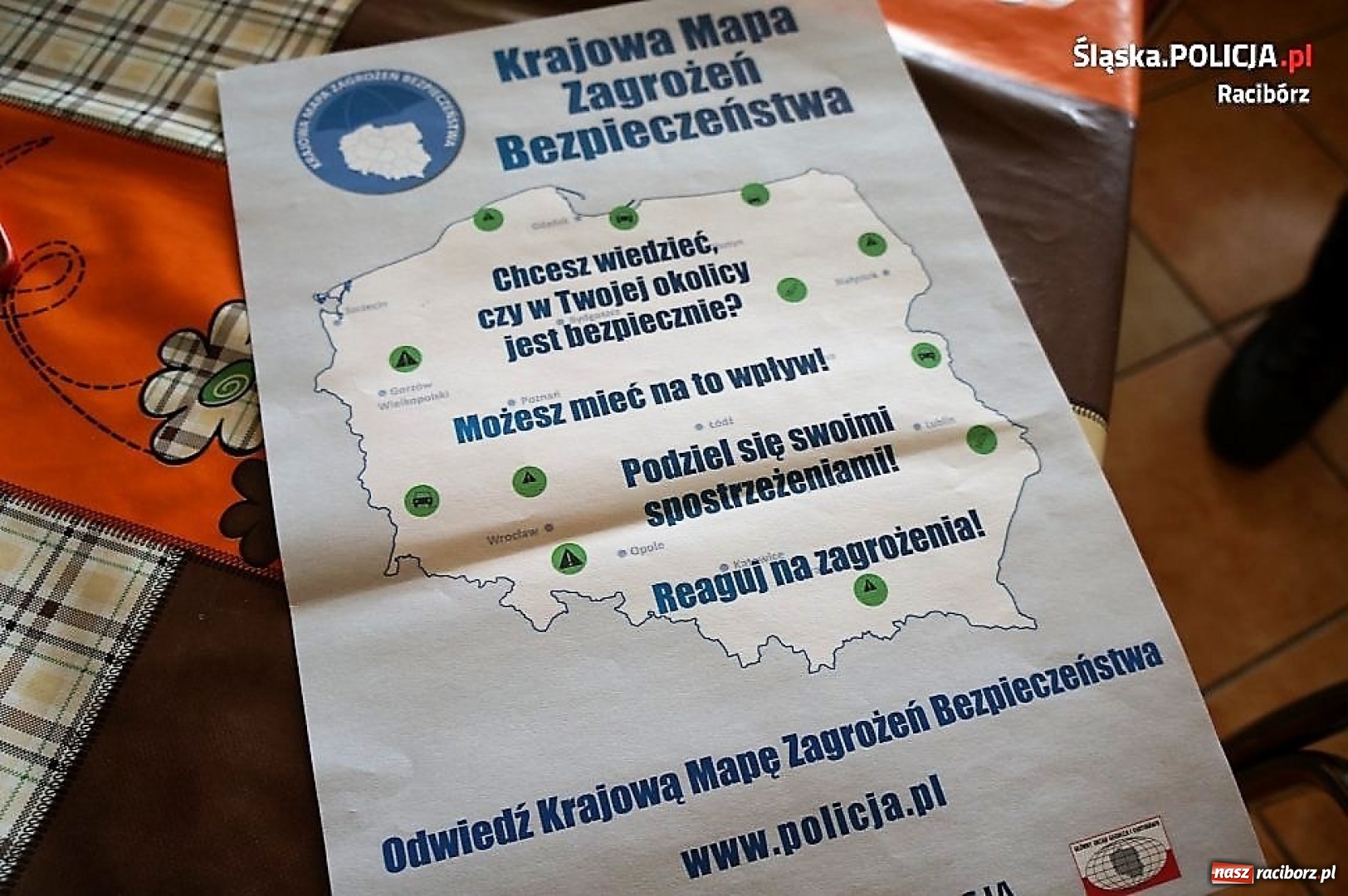 Zdjęcie w galerii na portalu naszraciborz.pl: Bezpieczna kobieta. Akcja profilaktyczna raciborskiej policji wiadomości z regionu