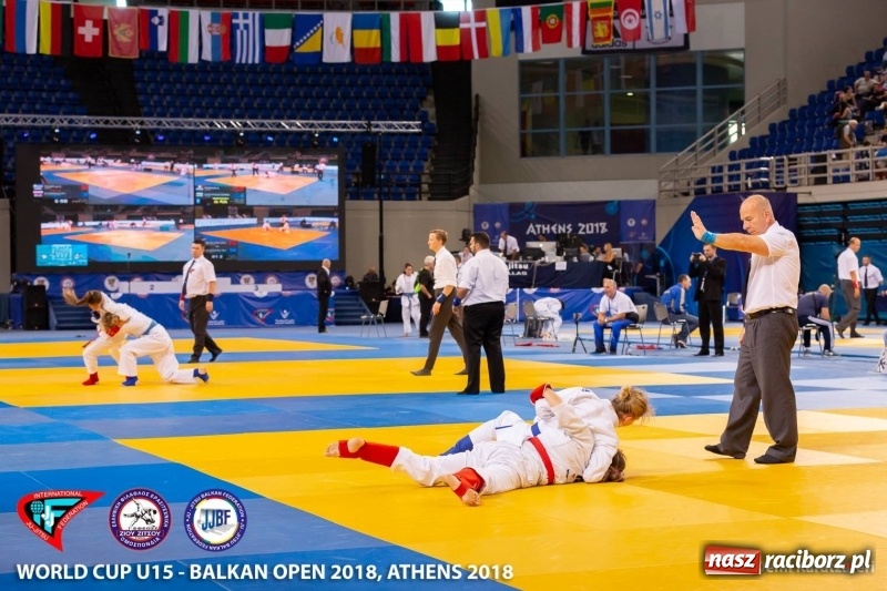 Zdjęcie w galerii na portalu naszraciborz.pl: Zawodniczka Sparty Gold Team z Kuźni Raciborskiej tuż za podium Pucharu Świata w Ju-jistu wiadomości z regionu