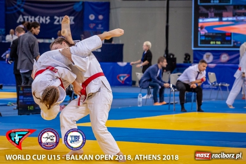 Zdjęcie w galerii na portalu naszraciborz.pl: Zawodniczka Sparty Gold Team z Kuźni Raciborskiej tuż za podium Pucharu Świata w Ju-jistu wiadomości z regionu