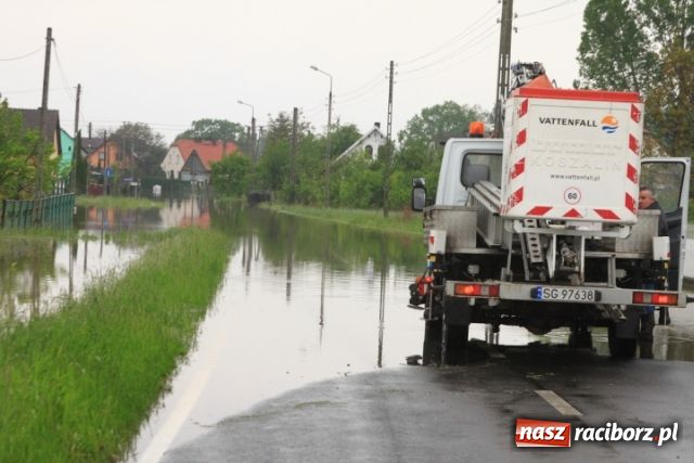 Zdjęcie w galerii na portalu naszraciborz.pl: Zalało drugą część Turza wiadomości z regionu