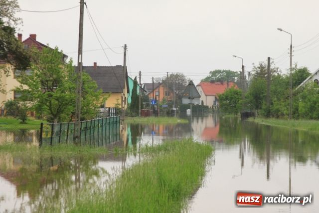 Zdjęcie w galerii na portalu naszraciborz.pl: Zalało drugą część Turza wiadomości z regionu