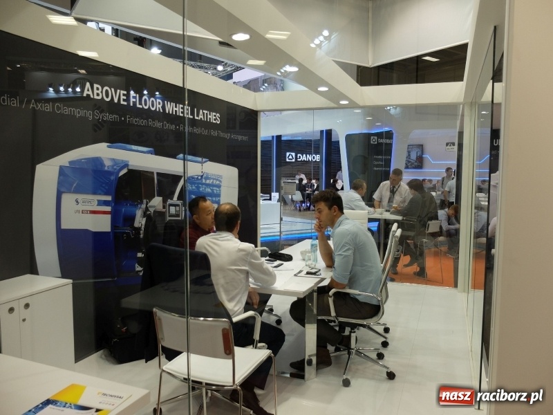 Zdjęcie w galerii na portalu naszraciborz.pl: Rafamet S.A. na największych na świecie targach transportu szynowego InnoTrans 2018 w Berlinie wiadomości z regionu