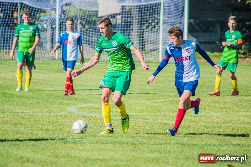 Zdjęcie w galerii na portalu naszraciborz.pl: Juniorzy starsi: Wicelider z Tworkowa lepszy od Lysek wiadomości z regionu