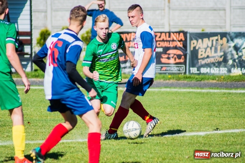 Zdjęcie w galerii na portalu naszraciborz.pl: Juniorzy starsi: Wicelider z Tworkowa lepszy od Lysek wiadomości z regionu