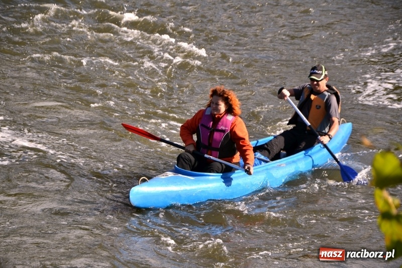 Zdjęcie w galerii na portalu naszraciborz.pl: Ostani spływ w sezonie. Symboliczne zamknięcie Meandrów Odry wiadomości z regionu