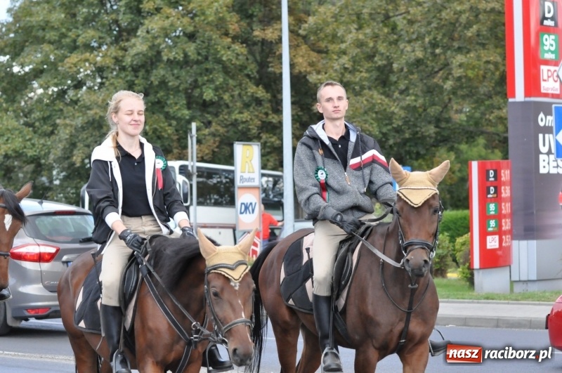 Zdjęcie w galerii na portalu naszraciborz.pl: Raciborski Hubertus 2018. Przemarsz przez miasto i pogoń za lisem wiadomości z regionu