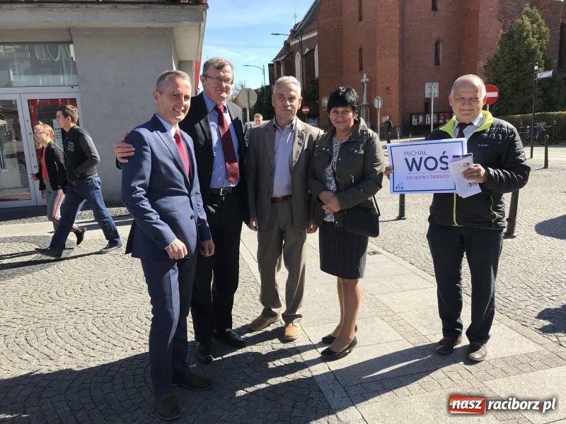 Zdjęcie w galerii na portalu naszraciborz.pl: Poseł Tadeusz Cymański poparł Michała Wosia i raciborską opozycję  wiadomości z regionu