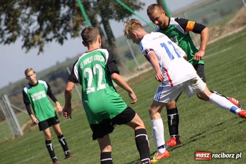Zdjęcie w galerii na portalu naszraciborz.pl: Juniorskie derby gminy dla Krzanowic wiadomości z regionu