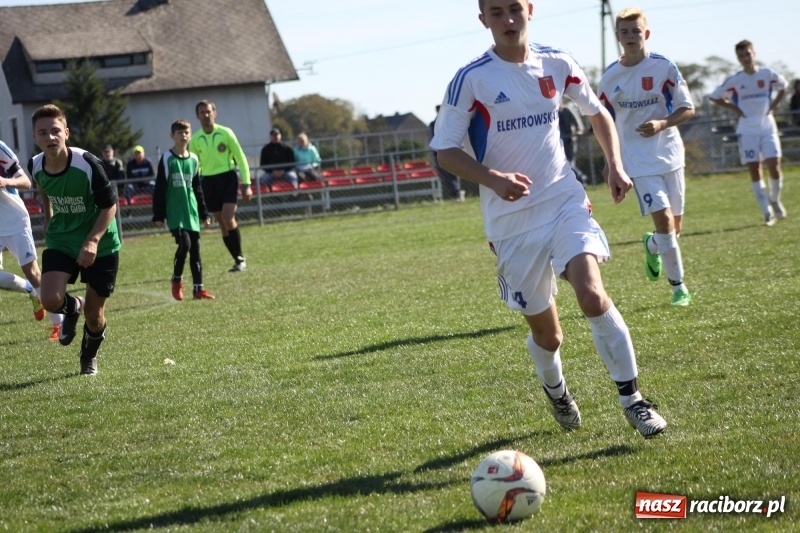Zdjęcie w galerii na portalu naszraciborz.pl: Juniorskie derby gminy dla Krzanowic wiadomości z regionu
