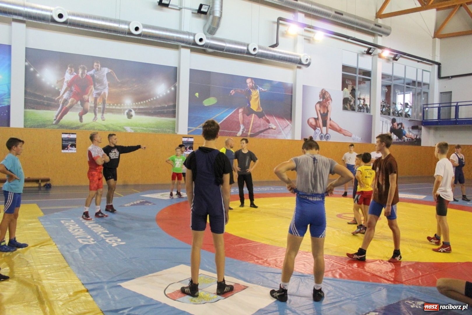 Zdjęcie w galerii na portalu naszraciborz.pl: Podsumowanie projektu Akademia sportu zapaśniczego Ryszarda Wolnego wiadomości z regionu