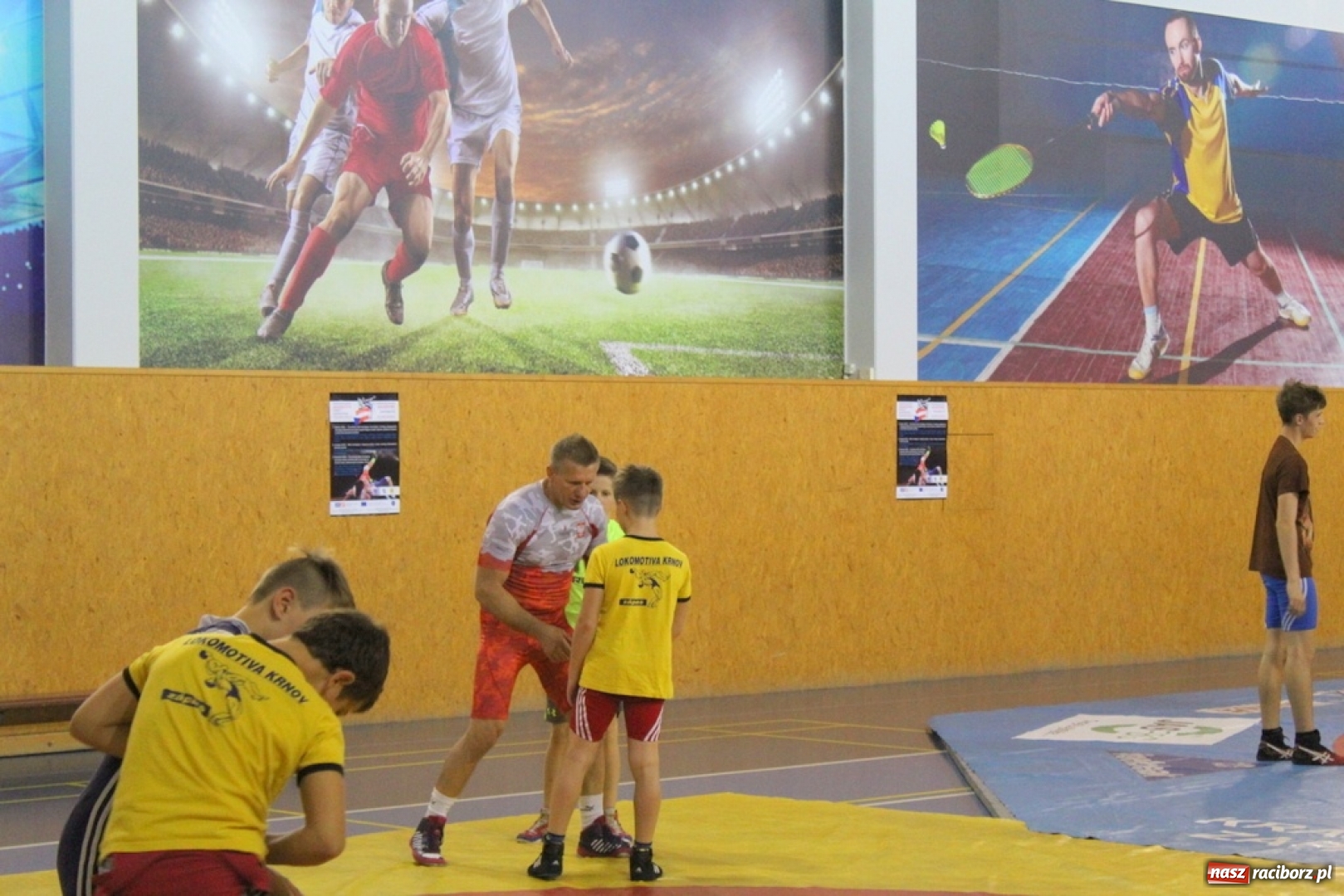 Zdjęcie w galerii na portalu naszraciborz.pl: Podsumowanie projektu Akademia sportu zapaśniczego Ryszarda Wolnego wiadomości z regionu