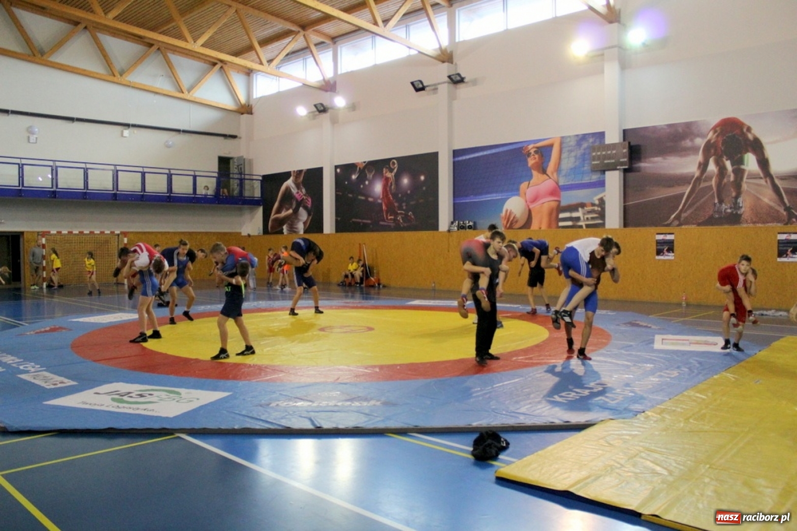 Zdjęcie w galerii na portalu naszraciborz.pl: Podsumowanie projektu Akademia sportu zapaśniczego Ryszarda Wolnego wiadomości z regionu