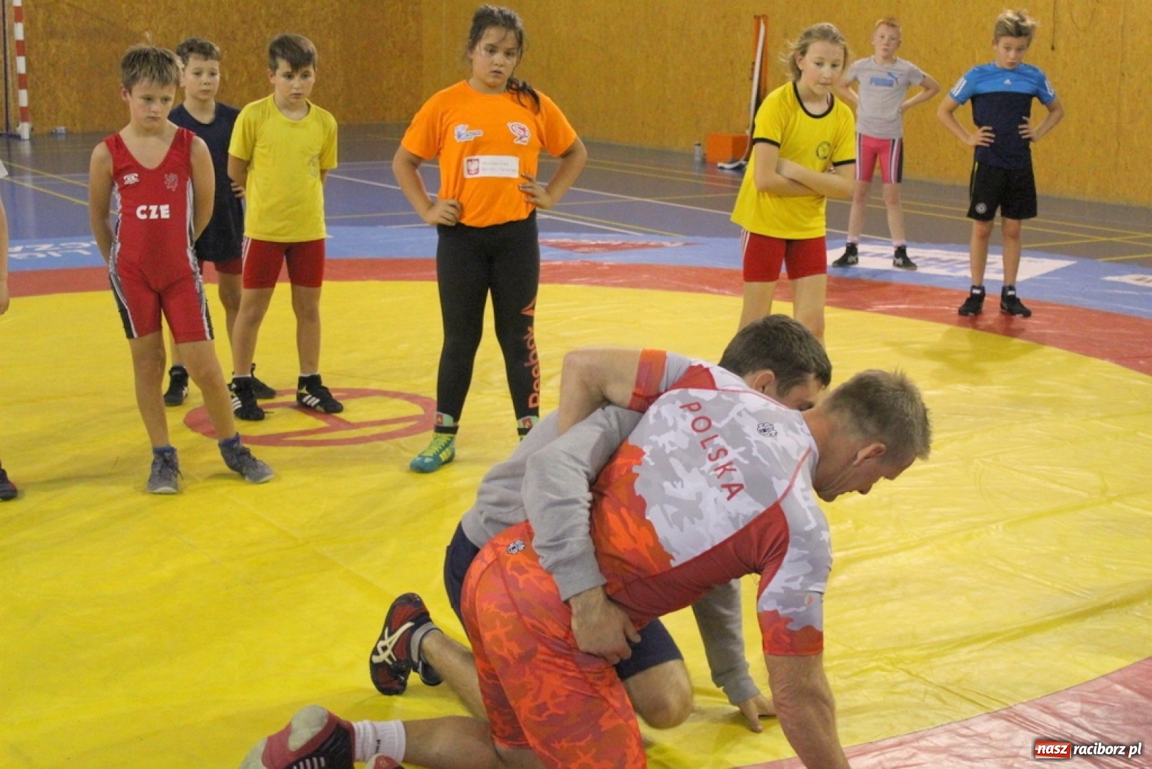 Zdjęcie w galerii na portalu naszraciborz.pl: Podsumowanie projektu Akademia sportu zapaśniczego Ryszarda Wolnego wiadomości z regionu