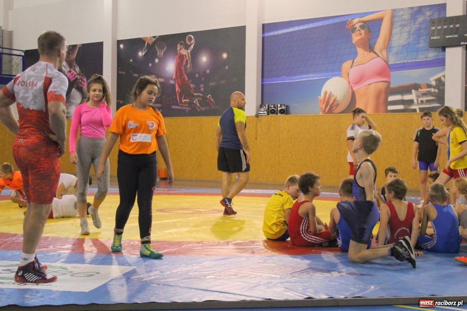 Zdjęcie w galerii na portalu naszraciborz.pl: Podsumowanie projektu Akademia sportu zapaśniczego Ryszarda Wolnego wiadomości z regionu