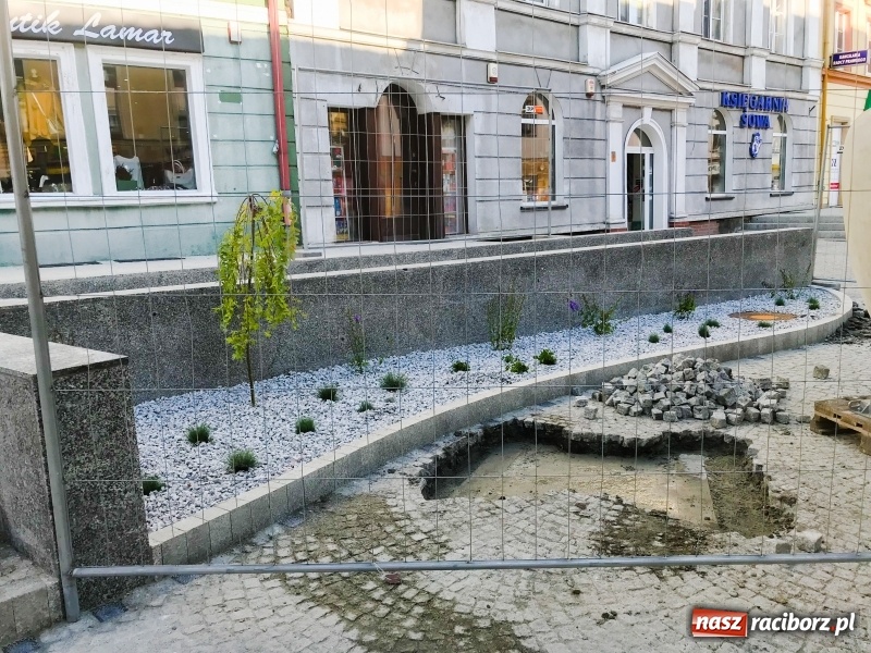 Zdjęcie w galerii na portalu naszraciborz.pl: Na odnowionym odcinku ulicy Długiej zamontowano ławki i siedziska. Jak wam się podobają?  wiadomości z regionu