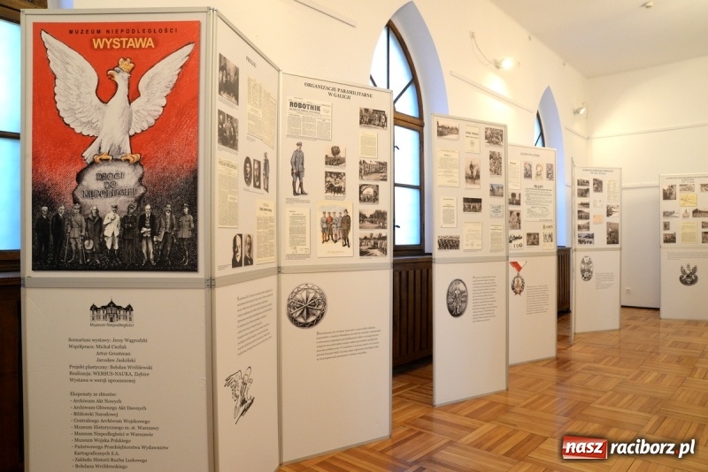 Zdjęcie w galerii na portalu naszraciborz.pl: Wystawa DROGI DO NIEPODLEGŁEJ 1905 – 1918 w raciborskim Muzeum  wiadomości z regionu